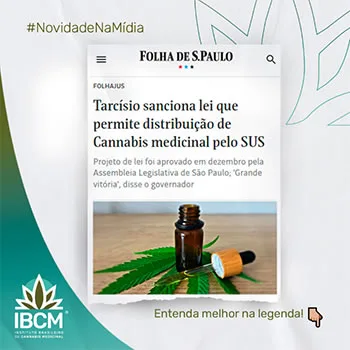 #NovidadeNaMídia Tarcísio sanciona lei que permite distribuição de Cannabis medicinal pelo SUS Projeto de lei foi aprovado em dezembro pela Assembleia Legislativa de São Paulo.